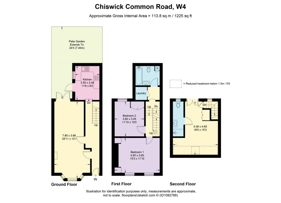 Floorplan for Chiswick Common Road, W4
